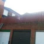 Fence repair and painting